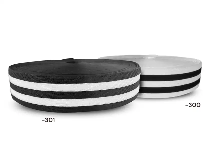 Cinta rayada doble 4 cm