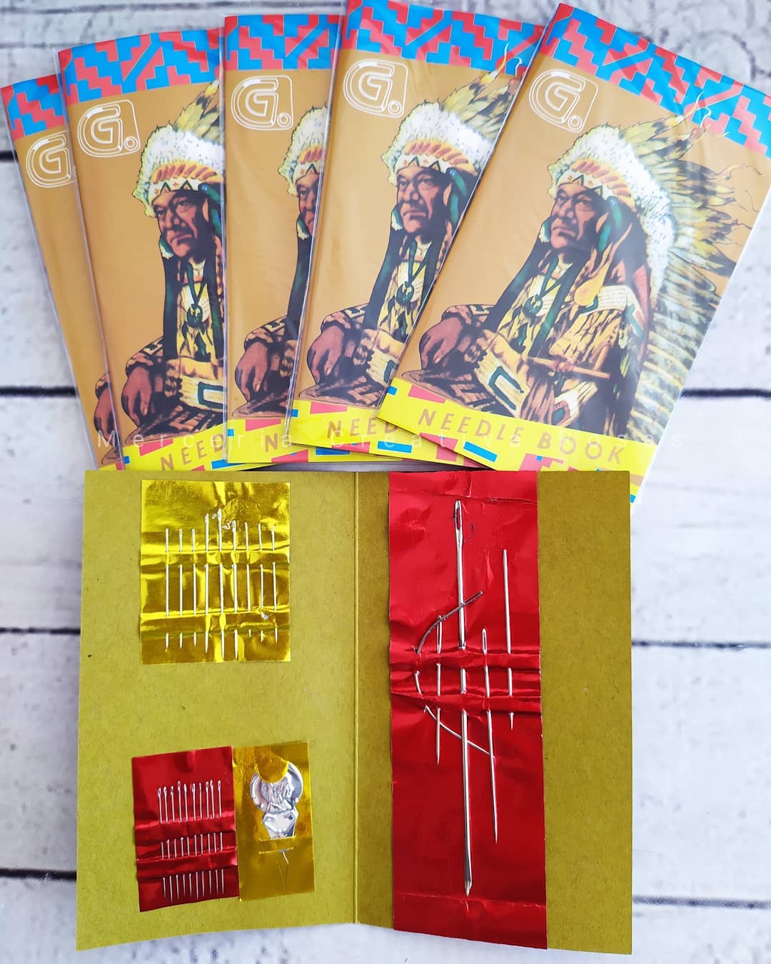 Set Aguja Indio