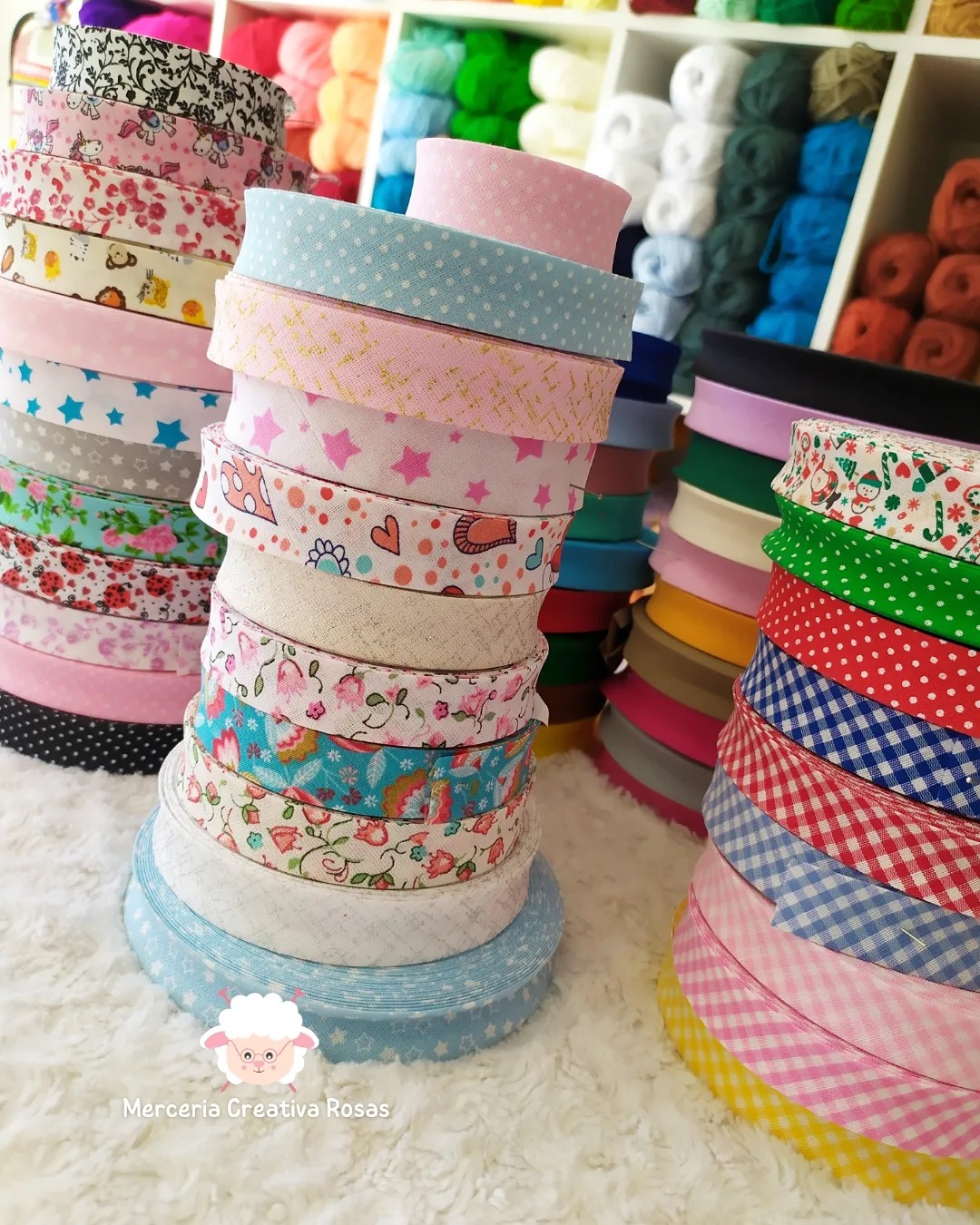 Cinta Bies Estampada 20mm