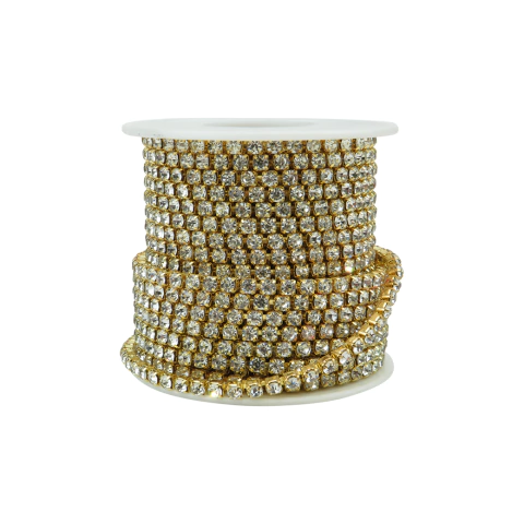 Strass Cristal SS14/B 2 mm