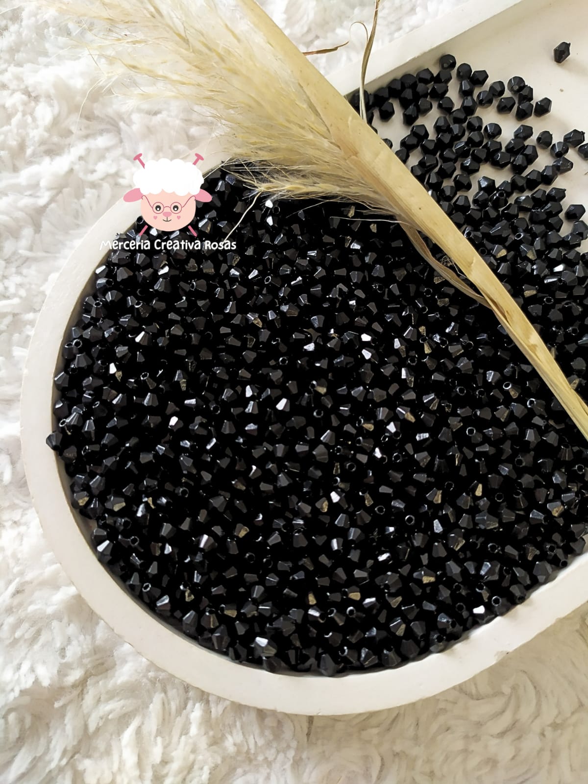 Rombos negros 4 mm