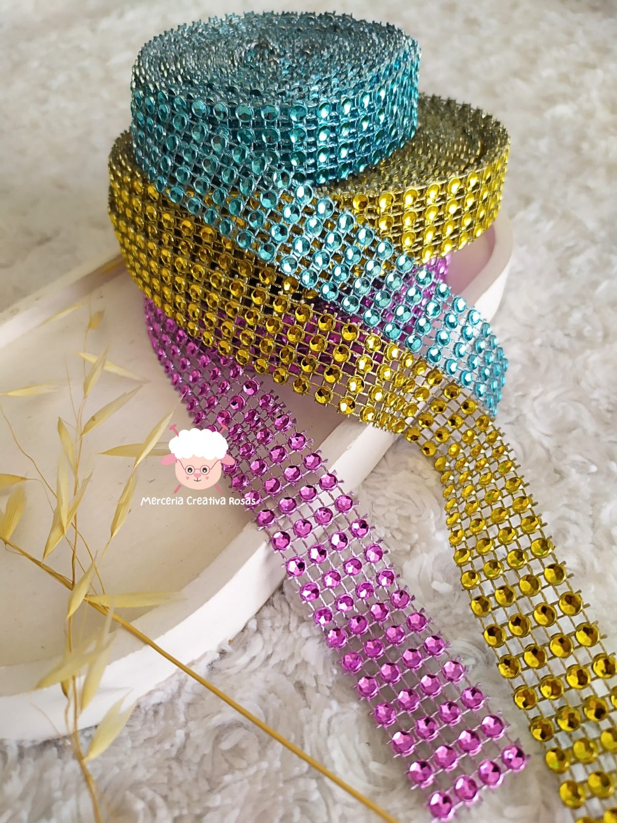 Falso strass 4 lineas COLORES
