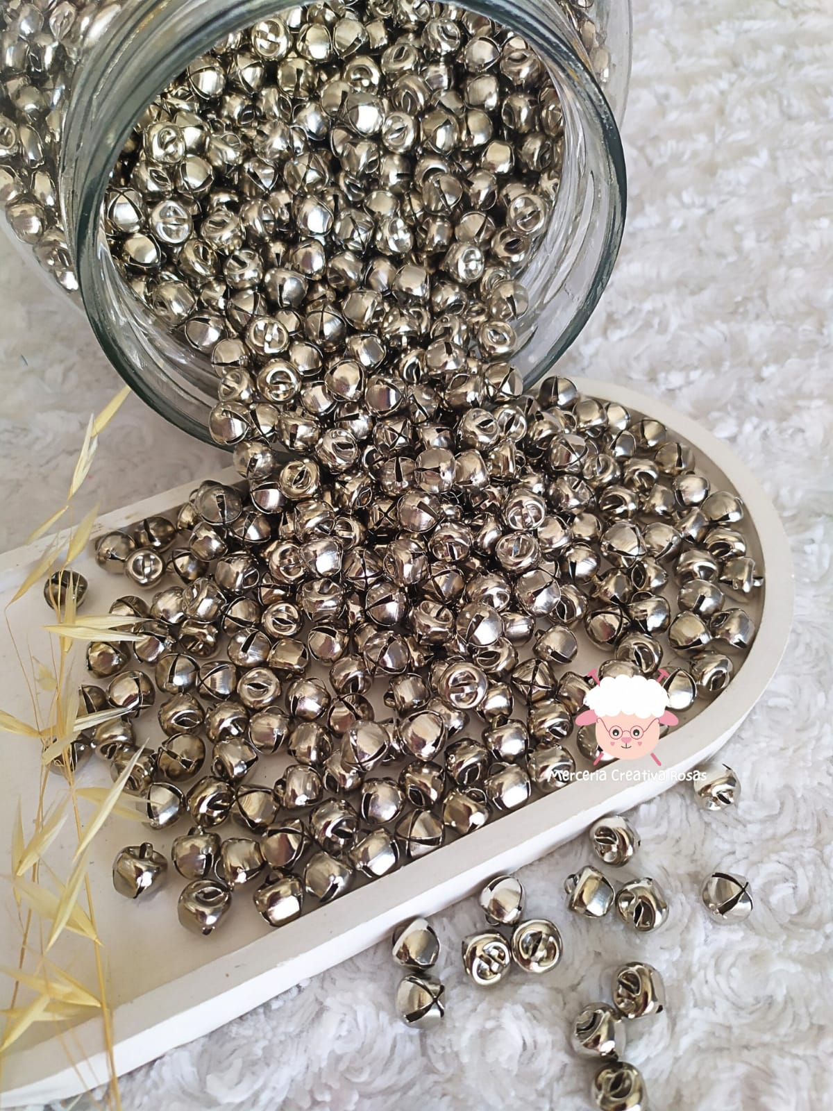 Cascabeles 1 cm x 20 unidades