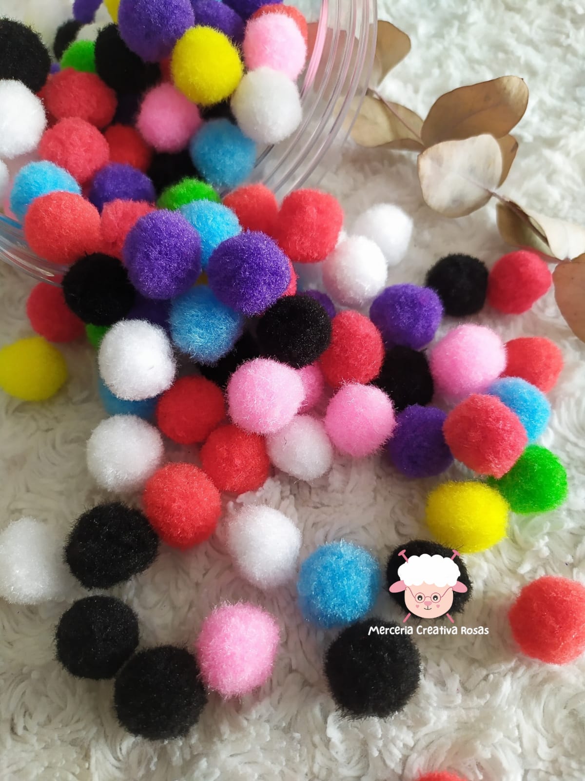 Pompones 2 CM CHICOS