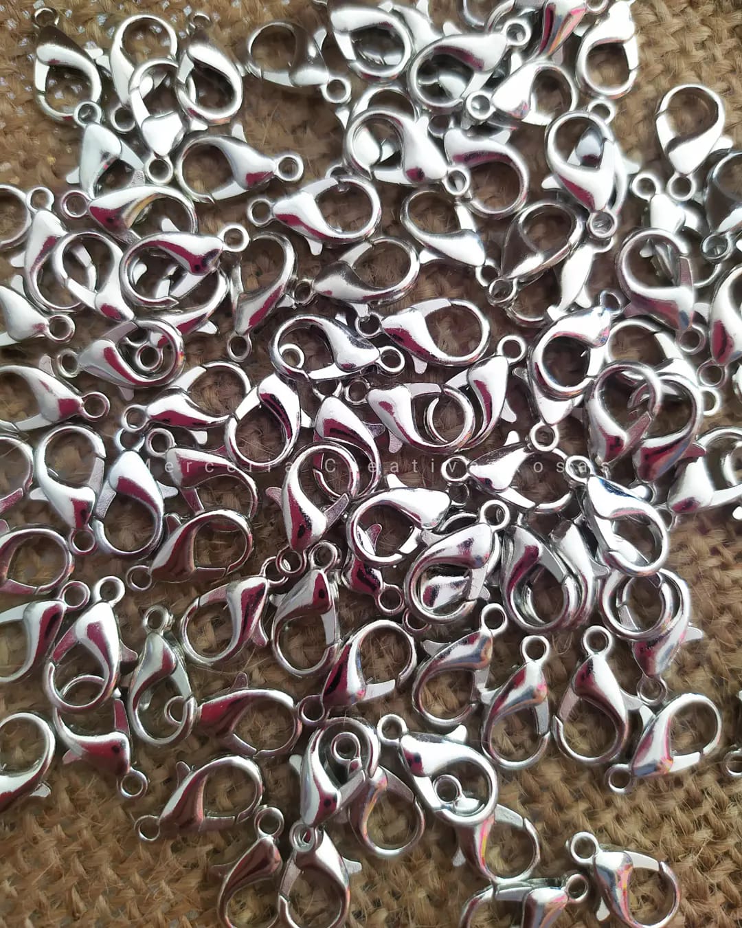 Mosqueton 10 mm PLATA