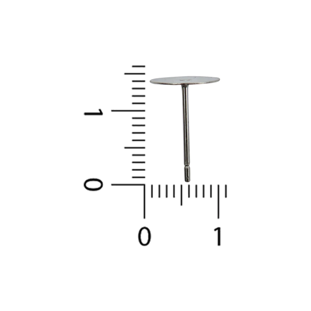 Base aro plano 8 mm x par