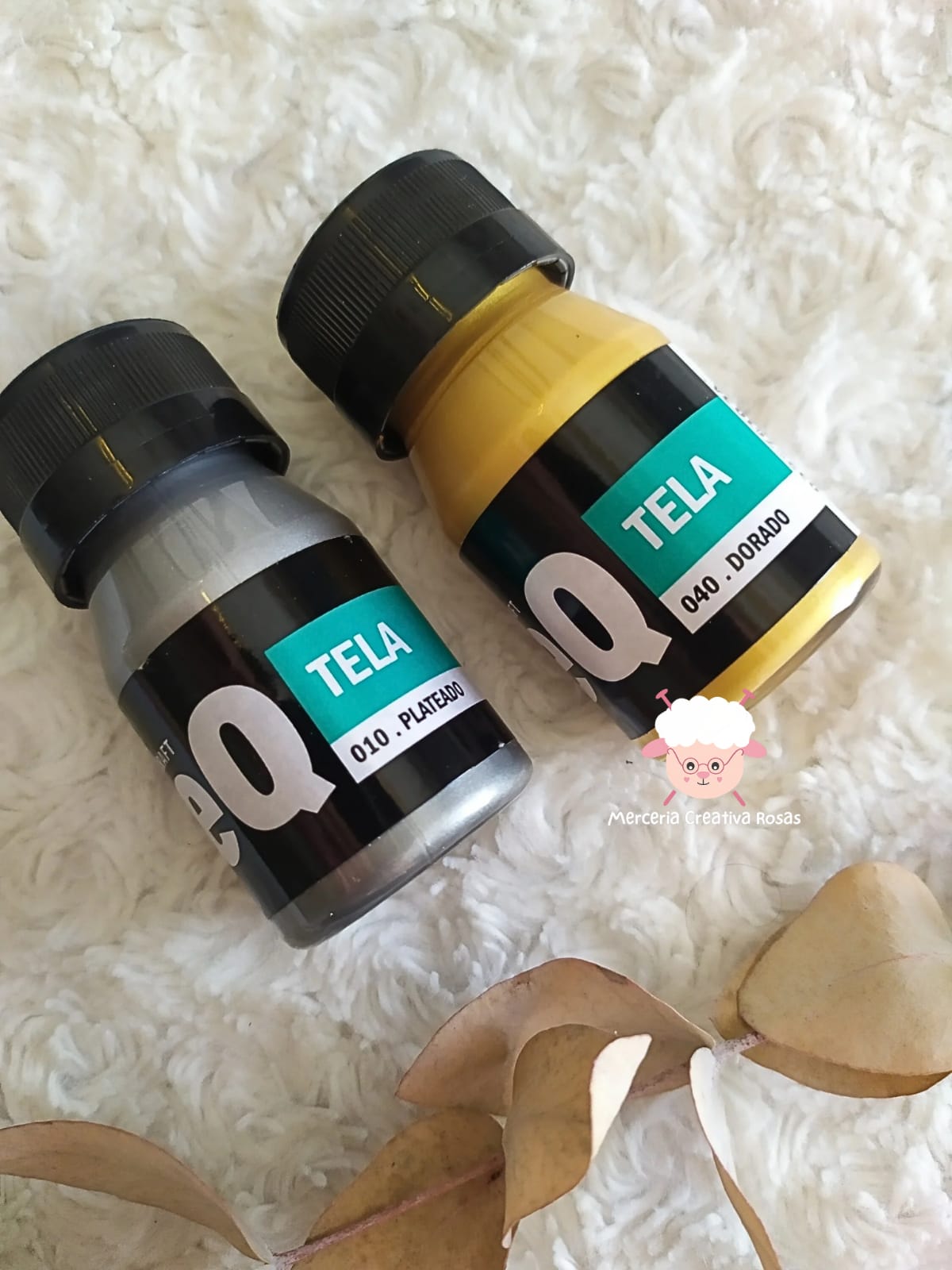 Pintura para tela metalizada 37 ml