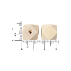 Madera Hexagonal 1.4 CM x unidad
