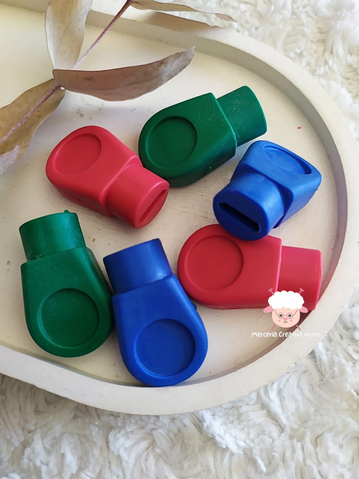 Tapa puntas de goma para agujas