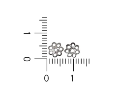 Mini calotas 6 mm x 5 grs