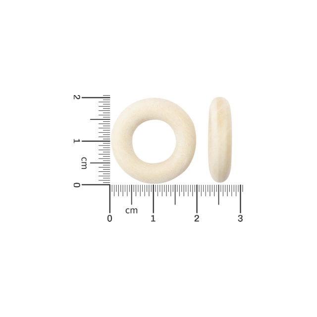 Argolla de madera 20 mm