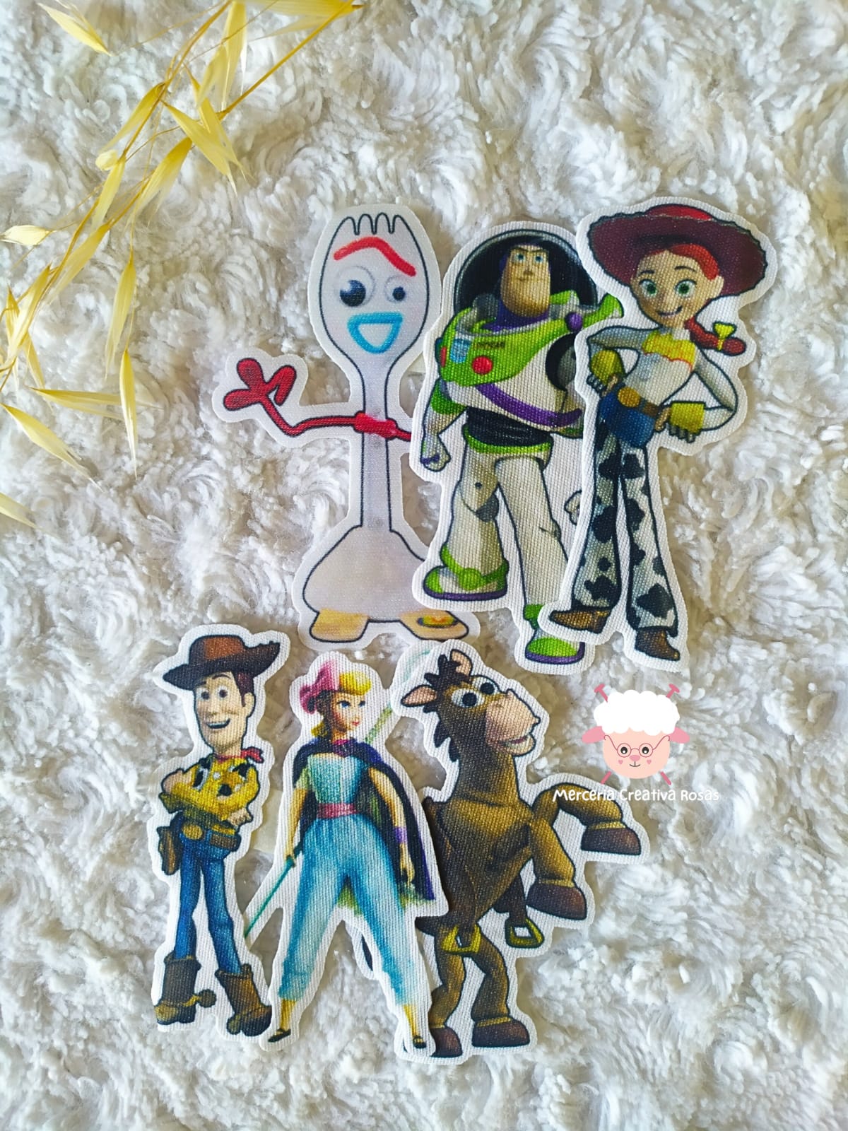 Aplique sublimado toy story