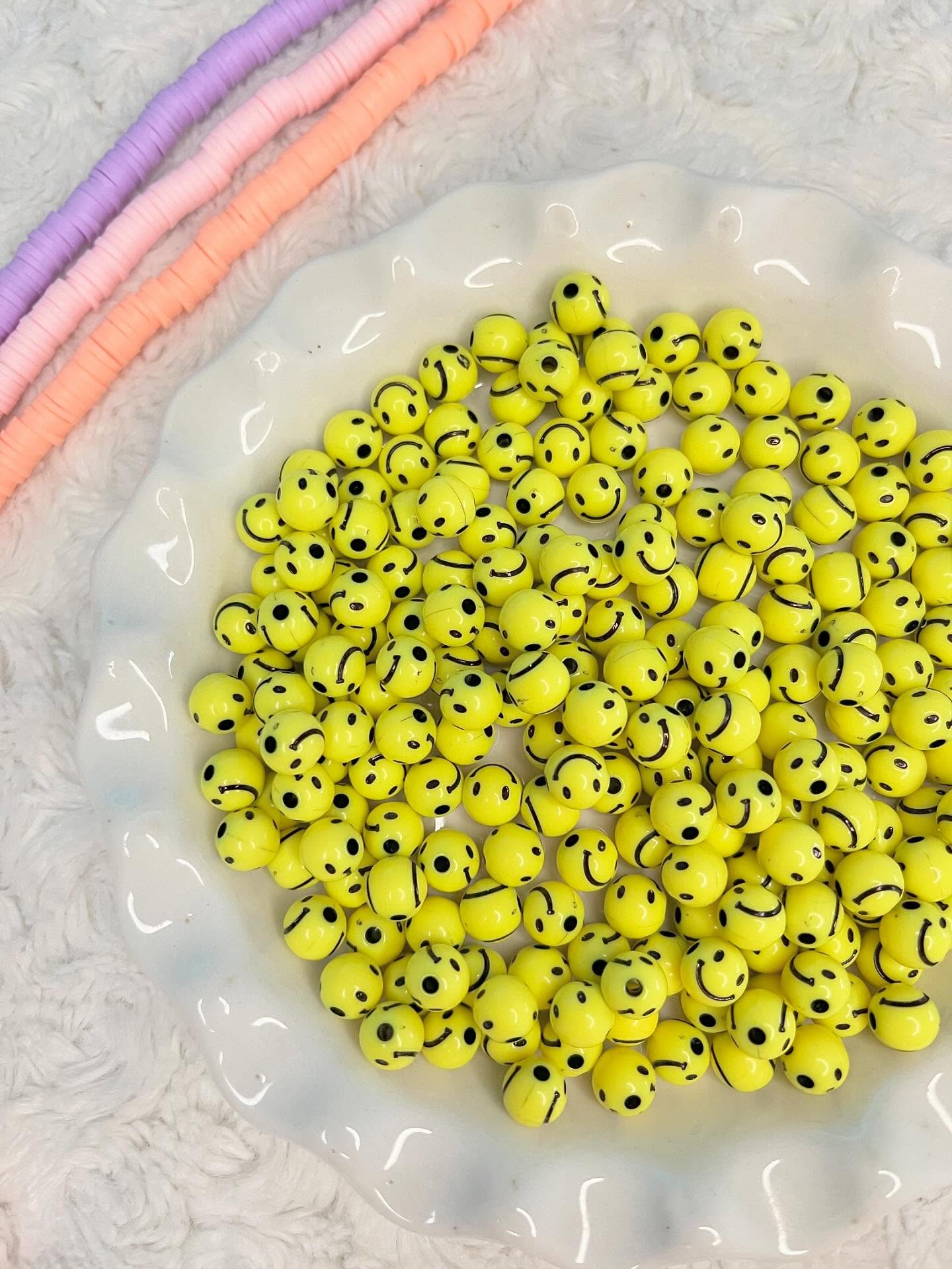 Bolitas caritas amarillas