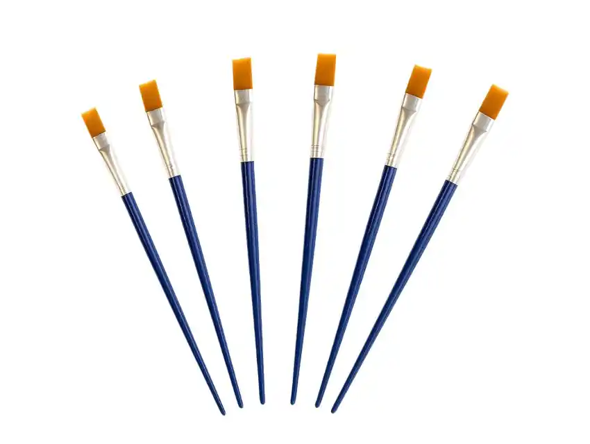 Set pinceles chatos CBX