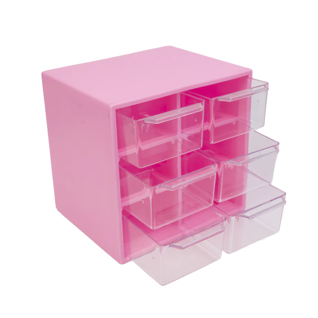 Caja acrilica 6 cajones