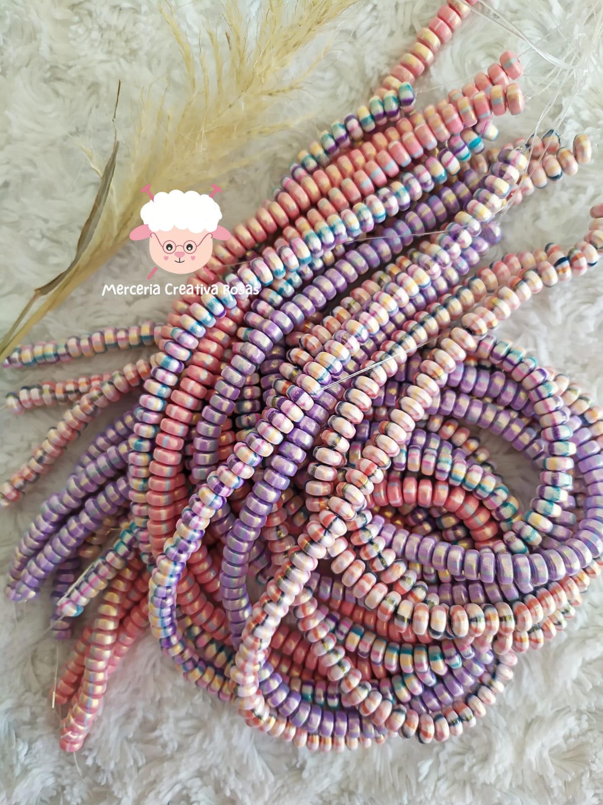 Tira de fimo donas tornasol