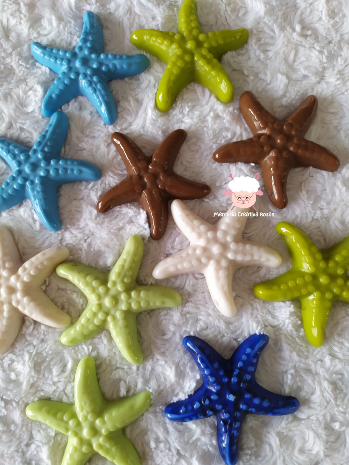 Dije resina estrella de mar GRANDE