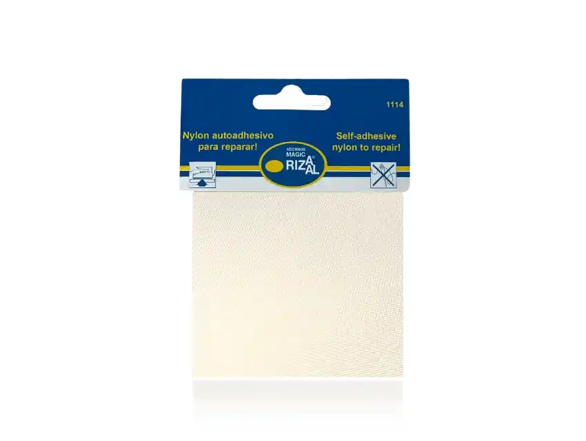 Parche nylon para campera autoadhesivo impermeable transparente