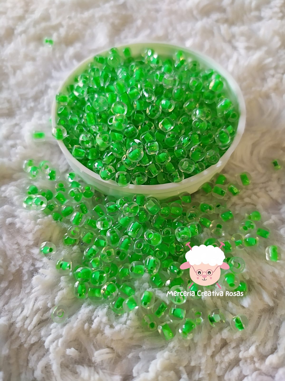 Inyectado verde fluor