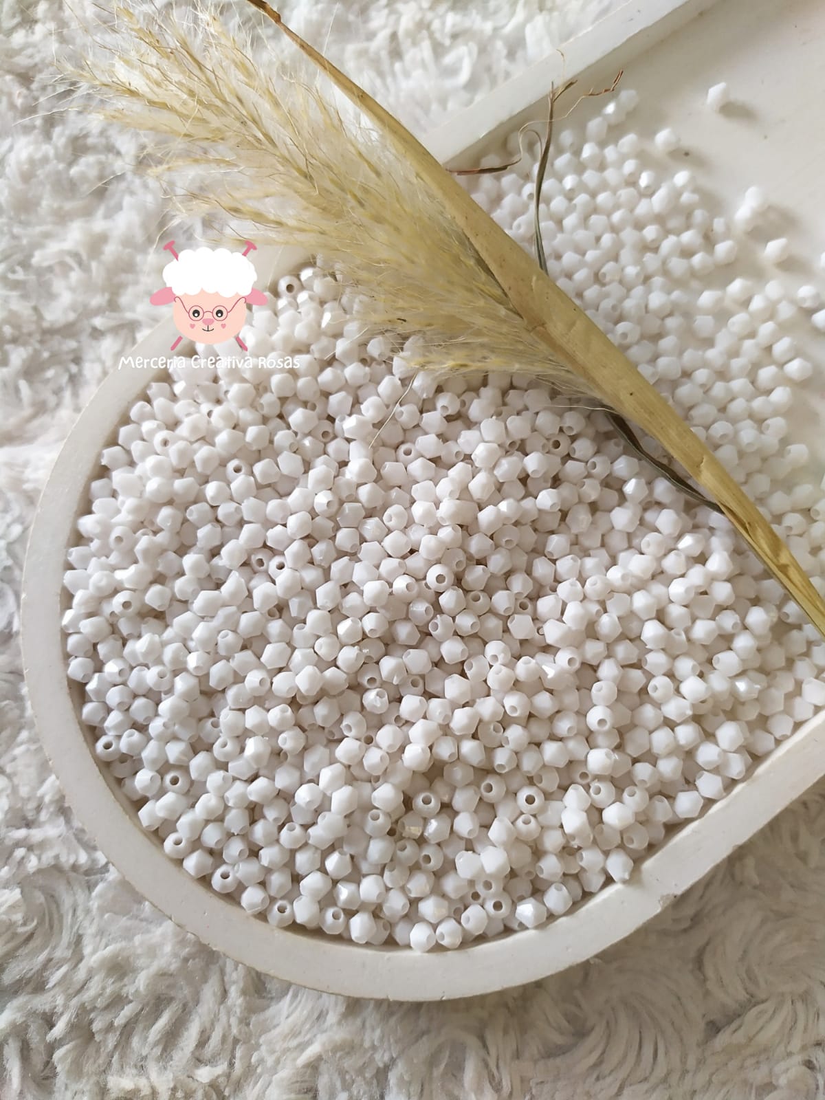 Rombos blancos 4 mm