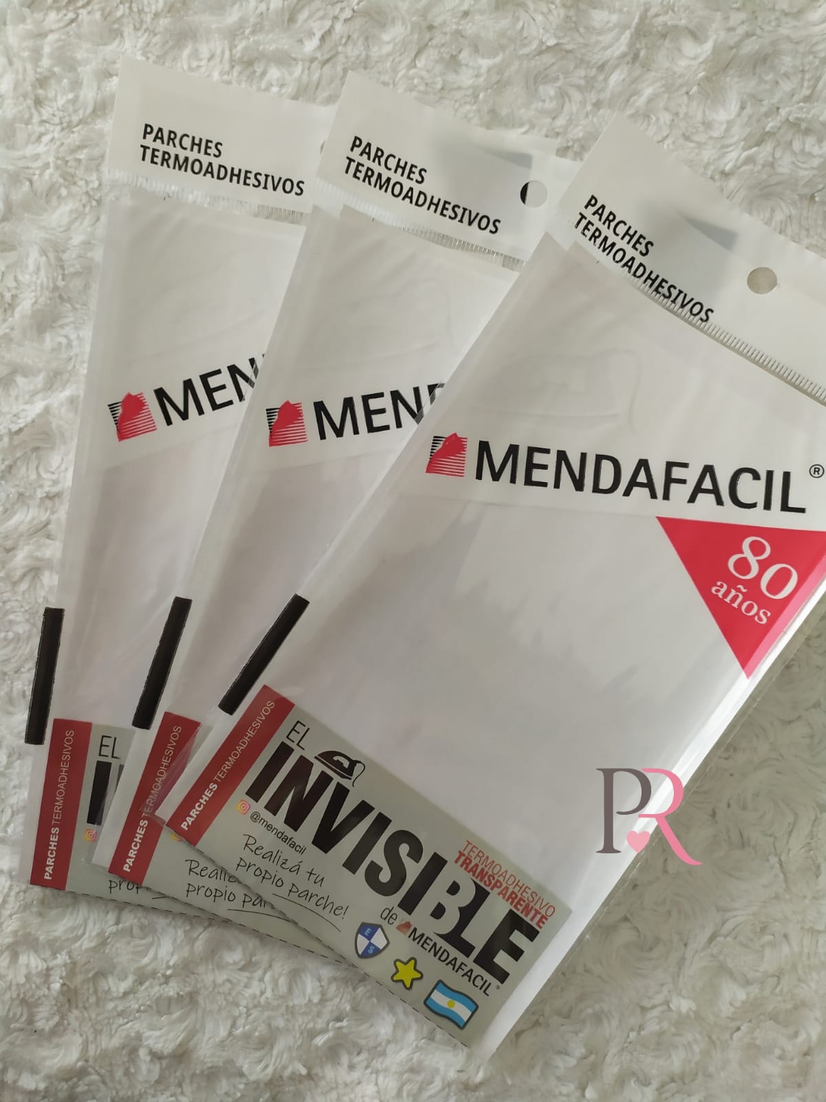 Mendafacil parche transparente