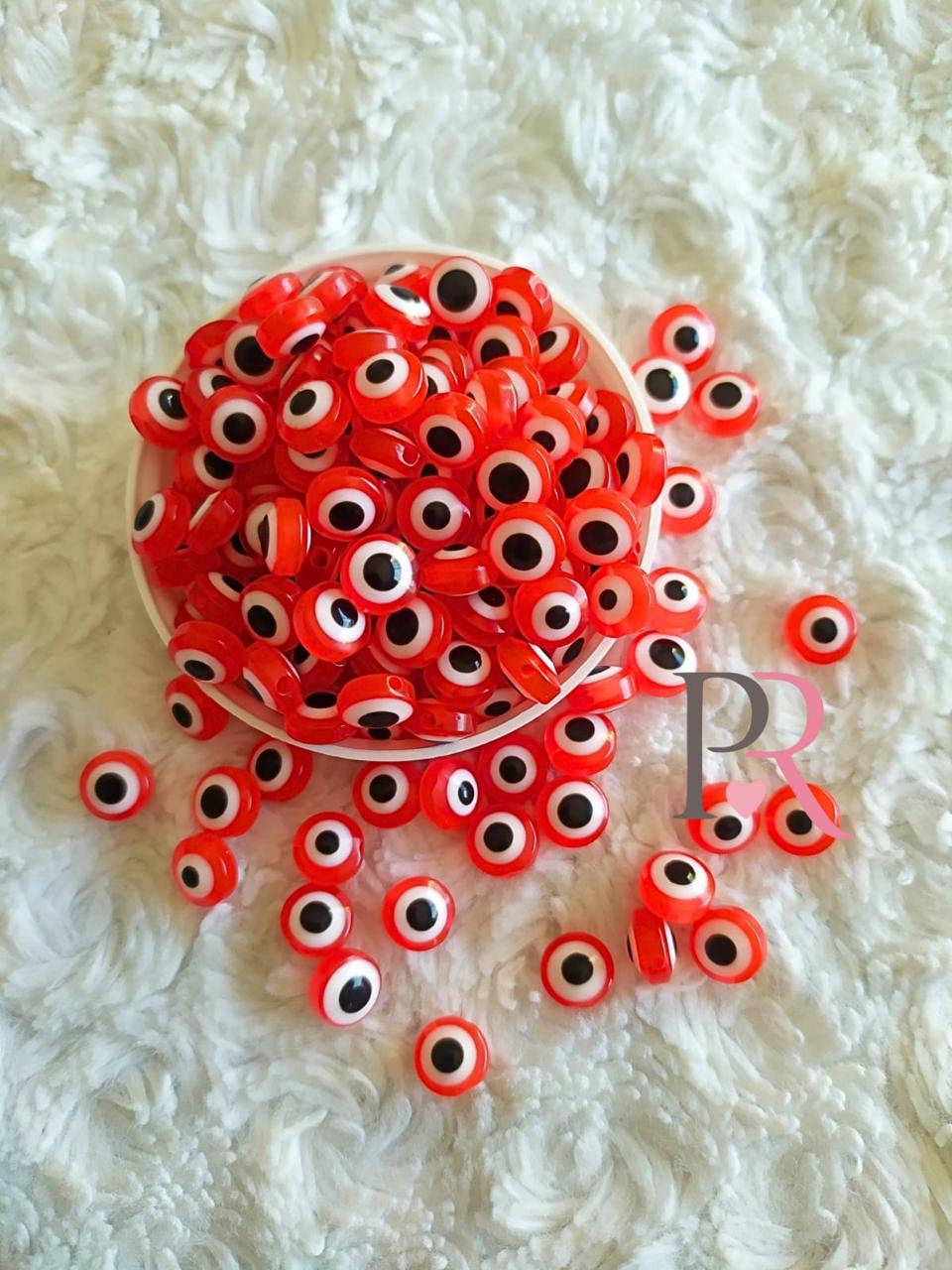 Ojo turco 8 mm rojo